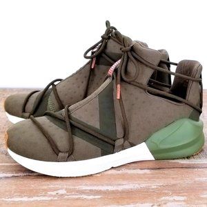 Puma Fierce Rope Sneakers Olive Demi Cut Training